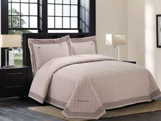 Κουβερλί υπέρδιπλο Valegro Art 1328 διαστάσεων 220x240cm σε χρώμα μπεζ