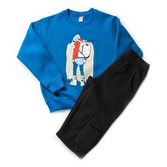 Joyce Boys Set Graphic Sweatshirt 202423 Royal Blue