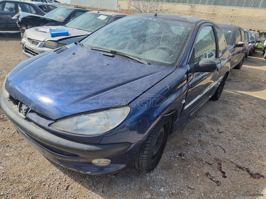 Peugeot 206 --1200 κυβικά με αριθμό κινητήρα HFZ