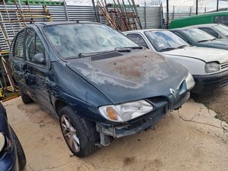 Renault megane scenic 1600 κυβικά 2001 μοντέλο με αριθμό κινητήρα K7MA