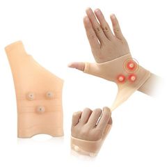 Θεραπευτικός Μαγνητικός Ελαστικός Επίδεσμος για Ανακούφιση Πόνου Χεριού One Size - Magnetic Hand Protector