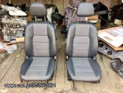 Mercedes c class w204 - glk x204 καθίσματα δερμα-ύφασμα ημιηλεκτρικα 
