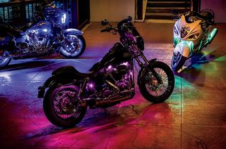  ΛΥΡΗΣ KURYAKYN LED PRISM+ IMPACT KIT W/BLUETOOTH CONTROLLER, 2801-thumb-1
