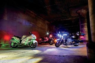  ΛΥΡΗΣ KURYAKYN LED PRISM+ IMPACT KIT W/BLUETOOTH CONTROLLER, 2801-thumb-7