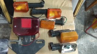HONDA  GLX -  SUPER CUB- C50- C90  ΦΛΑΣ ΕΜΠΡΟΣ ΚΑΙ ΠΊΣΩ 15€