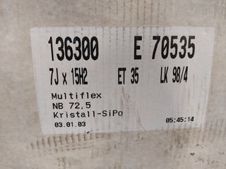 ΓΕΡΜΑΝΟΣ BORBET CF 15" 4x98-thumb-3