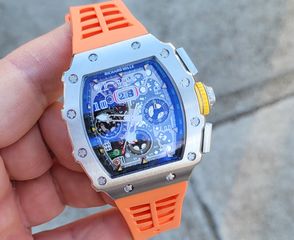 Richard Mille RM11-03 Mac Laren orange strap replica