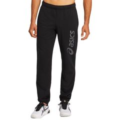 Asics Big Logo Sweat Pant Μαύρο 2031A977-004