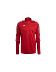 Adidas Tiro 21 Ανδρική Μπλούζα με Φερμουάρ Μακρυμάνικη Κόκκινη GH7303