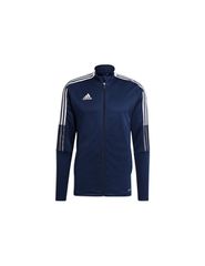 Adidas Tiro 21 Ανδρική Φούτερ Ζακέτα με Τσέπες Navy Μπλε GH4474