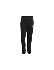 Adidas Essentials 3 Stripes Παντελόνι Φόρμας με Λάστιχο Μαύρο GK8831