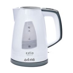 Βραστήρας GUSTO WHITE πλαστικός 2200w χωρητικότητας 1.7lt σε λευκό χρώμα