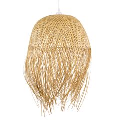Boho Κρεμαστό Φωτιστικό Οροφής με Ντουί 1 x E27 AC 220-240V IP20 - Μπεζ - Μ50 x Π50 x Υ70cm
