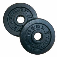 Μαύρος Μαντεμένιος Δίσκος 1 kg Ø25mm Toorx - 10-432-014 - TOORX