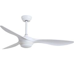 Ανεμιστήρας οροφής “DESY” λευκός 52″ 35W DC με τηλεχειριστήριο και 15W LED φως (3000K-4000K-6000K)