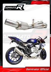 Dominator Κατάργηση Καταλύτη S.Steel Yamaha YZF R1 2015 - 2016 Με Θαλαμο Διαστολής Καυσερίων