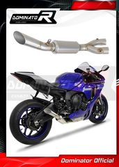Dominator Εξάτμιση Με Κατάργηση Καταλύτη GP3 S.Steel Yamaha R1  2020 - 2024**
