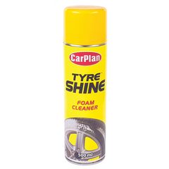 ΑΦΡΟΣ ΓΥΑΛΙΣΜΑΤΟΣ ΕΛΑΣΤΙΚΩΝ CARPLAN TYRE SHINE 500ML