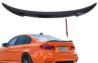 ΑΕΡΟΤΟΜΗ  - Trunk Spoiler suitable for BMW 3 Series F30 F80 (2011-2018) M4 Design Real Carbon