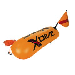 XDive Σημαδούρα PVC Διπλού Θαλάμου Πορτοκαλί