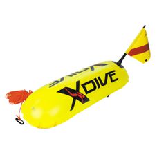 XDive Σημαδούρα PVC Διπλού Θαλάμου Κίτρινο