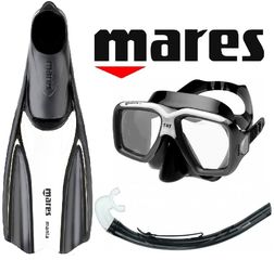 Mares Manta Silicone Set Λευκό