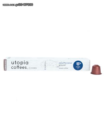 Κάψουλες Utopia Espresso Decaffeinated 10τεμ. Συμβατές με Μηχανές Nespresso, 5 Συσκευασίες