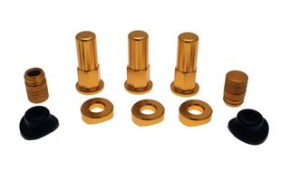  Rim Lock Screw Set Aluminium w/ Caps & Valve Seal