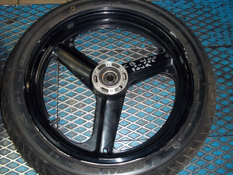 ΖΑΝΤA ΕΜΠΡΟΣ ΜΕ ΚΑΙΝΟΥΡΙO ΛΑΣΤΙΧO BRIGESTONE HONDA SUPER FOUR CB 400