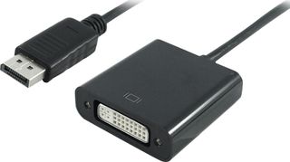 POWERTECH converter DisplayPort σε DVI (F) 1920x1200p, μαύρο (PTH-029)