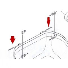 GIVI Z635R ΠΥΡΟΣ ΜΕΝΤΕΣΕ ΓΙΑ E470/E350/E30 BLACK
