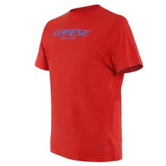 PADDOCK LONG T-SHIRT DAINESE LAVA-RED/SKY-DIVER