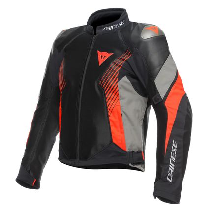 SUPER RIDER 2 ABSOLUTESHELL™ JACKET BLACK/DARK-GULL-GRAY/FLUO-RED