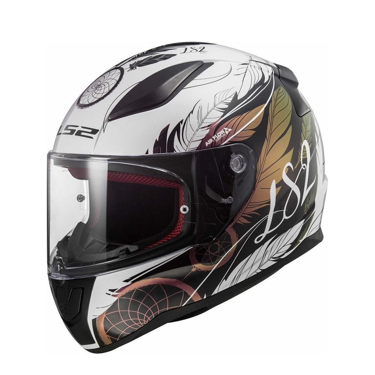 FF353.26 LS2 RAPID II BOHO WHITE/BLACK/PINK