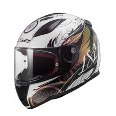 FF353.26 LS2 RAPID II BOHO WHITE/BLACK/PINK