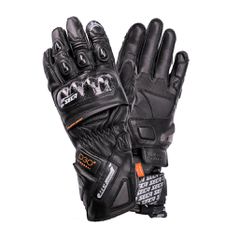 TRACKDAY LEATHER GLOVES SECA BLACK