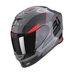 EXO R1 EVO SCORPION AIR FINAL GREY/BLACK/RED