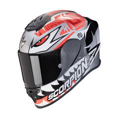 EXO R1 EVO SCORPION AIR ZACCONE REPLICA SILVER/BLACK/RED L