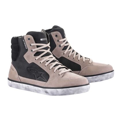 J-6 WP BOOTS ALPINESTARS BLACK/BEIGE