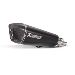 AKRAPOVIC SLIP ON LINE TITANIUM BLACK STREET LEGAL PIAGGIO MP3 500 / 500 LT '17-'20