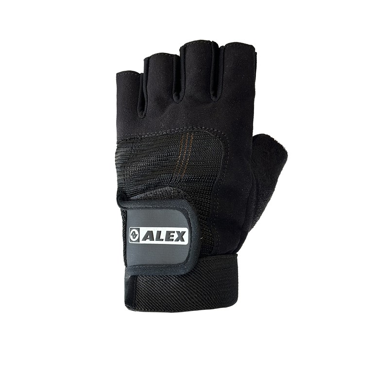 ALEX SHORT GLOVES BLACK