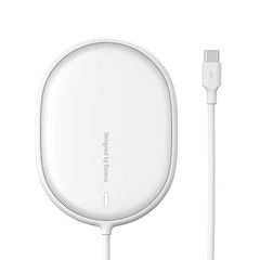 Baseus Light wireless induction charger για το iPhone 12, 15W (White)