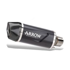 ARROW EXHAUST ALUMINIUM DARK INDY RACE EVO CARBON END CAP HONDA CB 500 HORNET '24