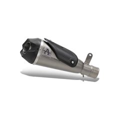 ARROW EXHAUST (DOUBLE) TITANIUM WORKS CARBON END CAP DUCATI STREETFIGHTER V4 '20-'24