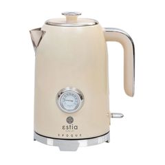 Βραστήρας RETRO EPOQUE ανοξείδωτος με ισχύ 2200w 1.7lt σε κρεμ χρώμα