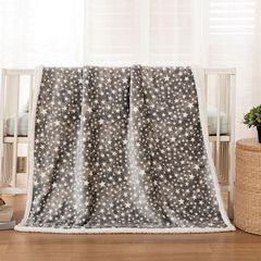 Κουβέρτα βρεφική διαστάσεων 110x140cm σε χρώμα γκρι Art 5136