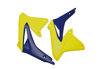 ΚΑΠΑΚΙΑ ΨΥΓΕΙΟΥ SUZUKI RMZ450 '08-'17 YELLOW/BLUE