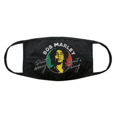 Bob Marley Don't worry υφασμάτινη μάσκα  - bmamask01b