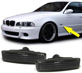 Σετ Πλαϊνά φλας LED ζευγάρι βελτίωσης tuning  LED μαύρο smoke ζεύγο ςΜαύρες πλευρικές ενδείξεις για BMW 5 σειρά E39
