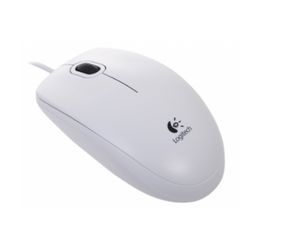 Ποντίκι Οπτικό Ενσύρματο LOGITECH B100 (WHITE)